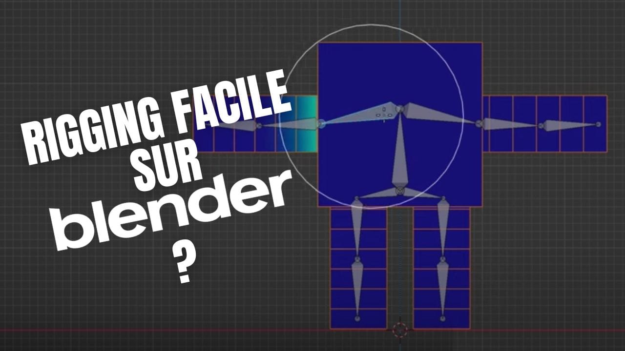 Comment faire le rigging d'un personnage sur Blender facilement ?