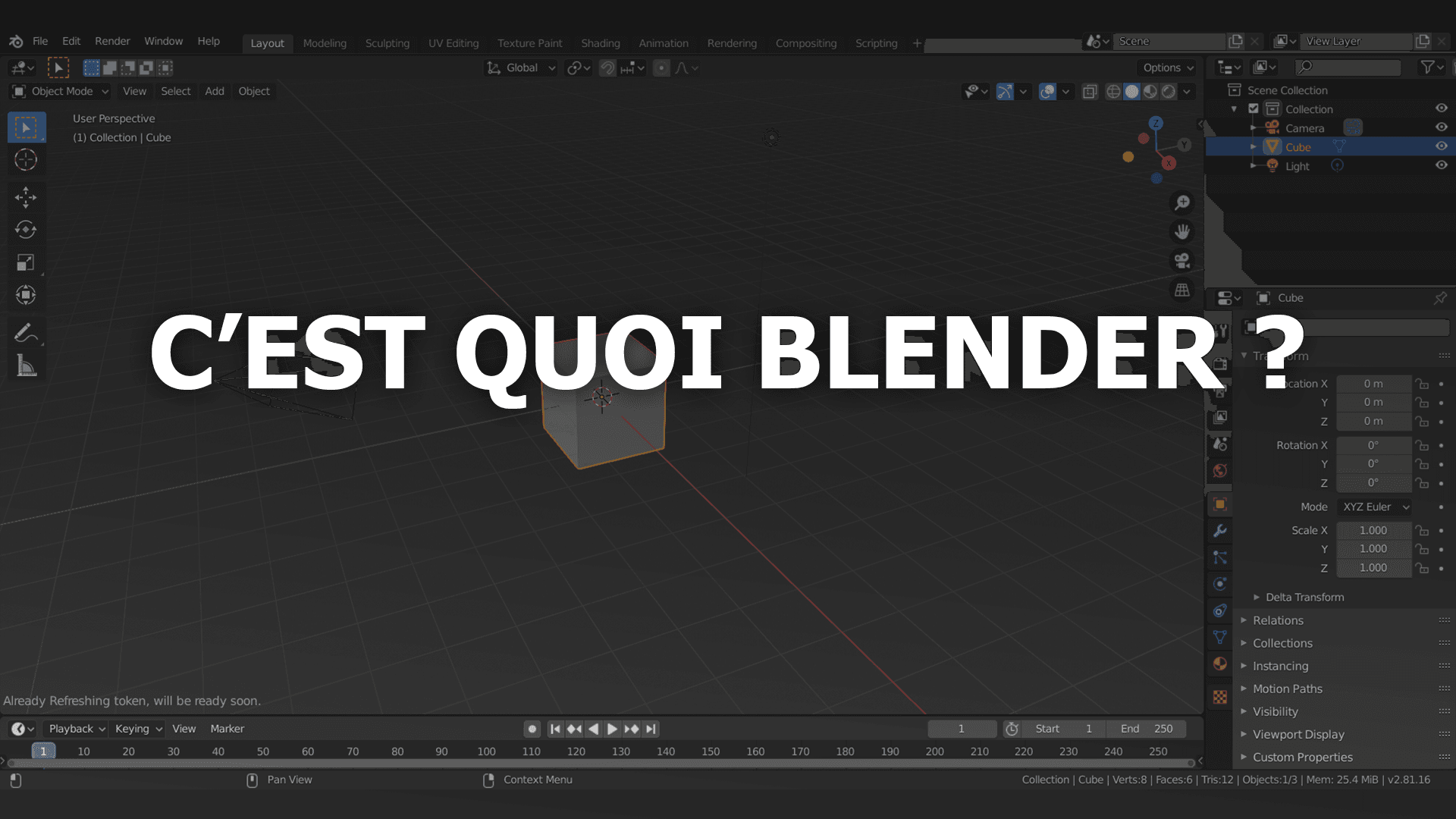 C’est quoi Blender  ?