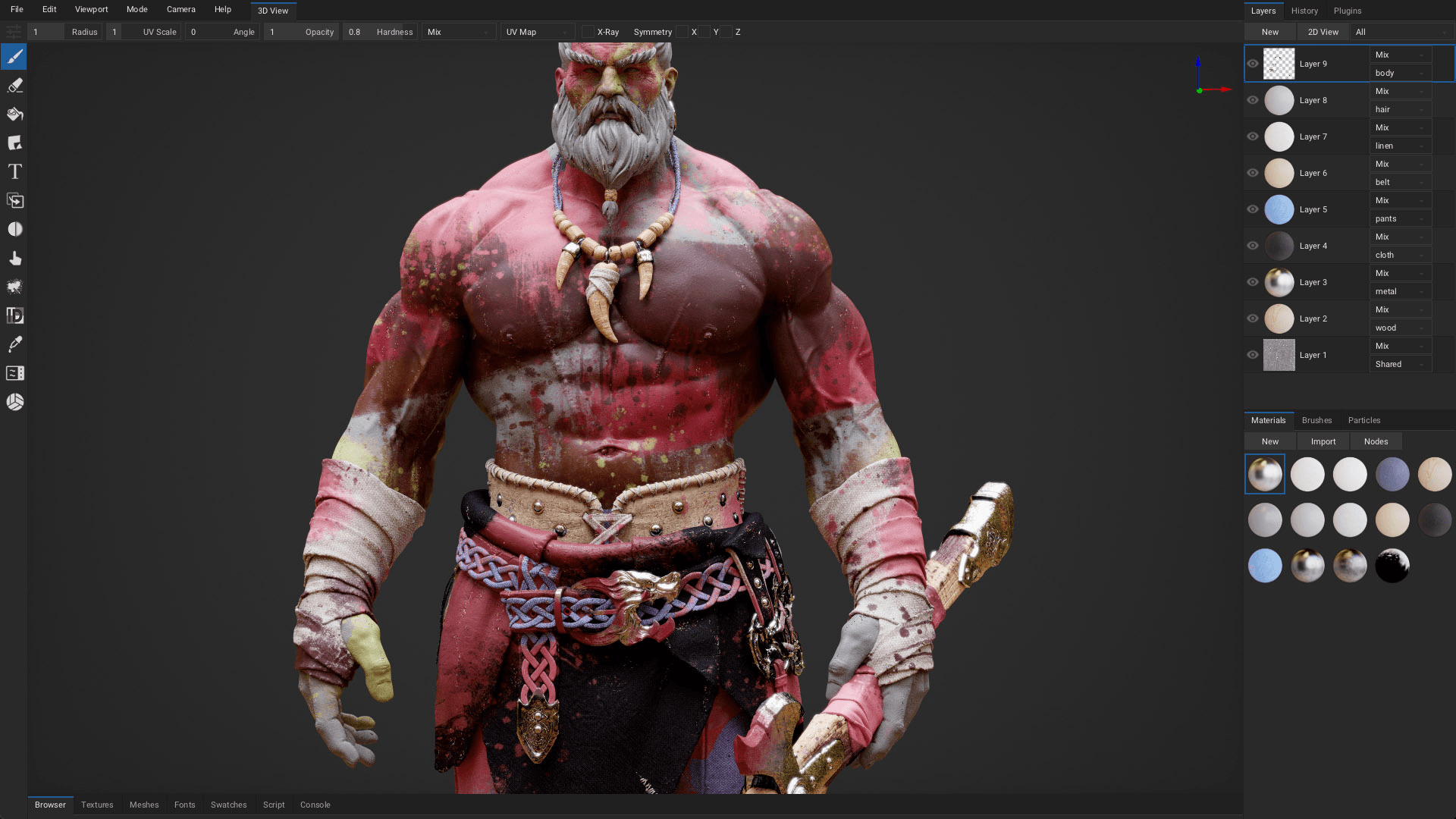ArmorPaint alternative autonome à Substance Painter