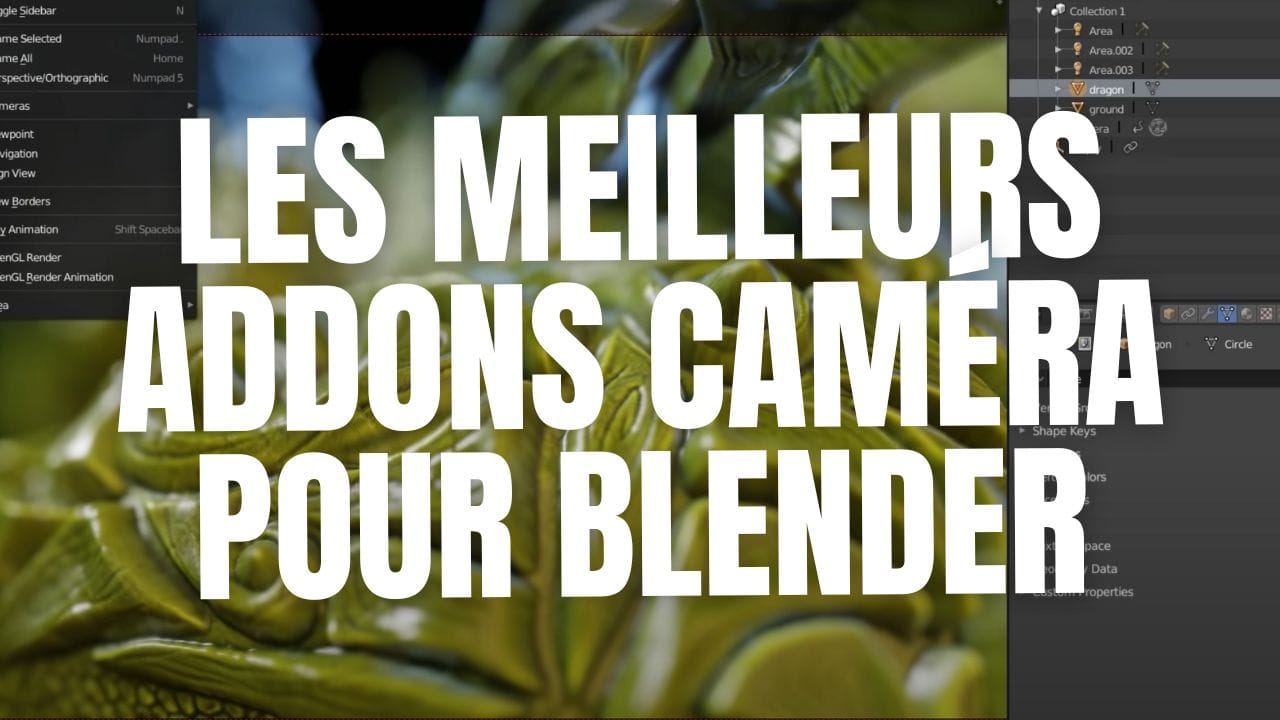 Les meilleurs addons caméra pour Blender